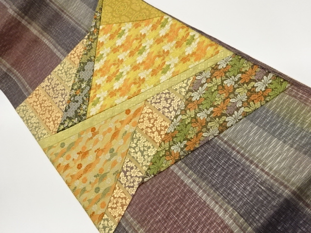 Japanese Kimono / Fukuro Obi Silk